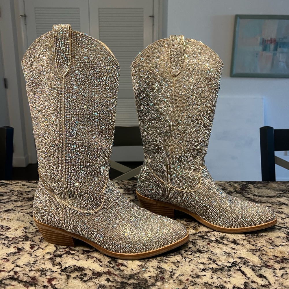Rhinestone Cowgirl Boots